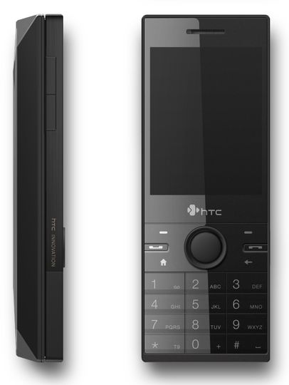 HTC S740: Vorderansicht und linke Seite