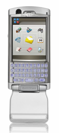 SE P990i mit Klappe