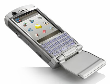 SE P990i mit Klappe, seitlich