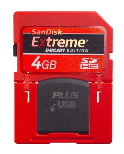 SanDisk Ducati Edition SDHC-Karte