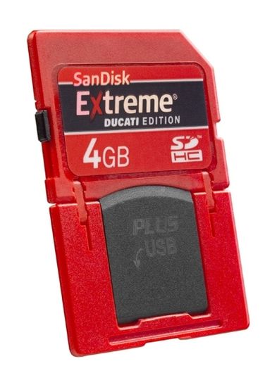 SanDisk Ducati Edition SDHC-Karte