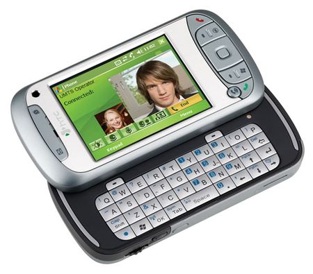 HTC TyTN mit Bildschirm im Querformat