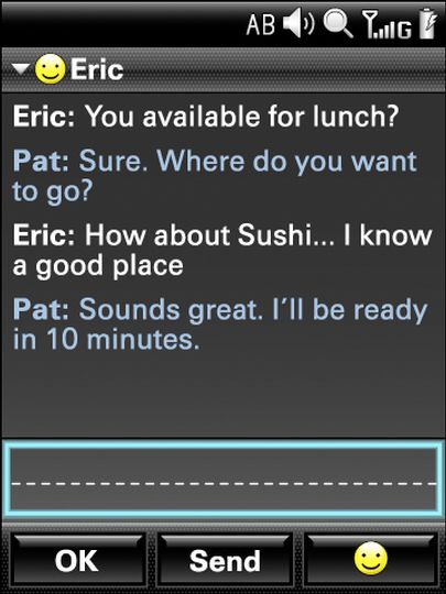 Access Linux Platform: Instant Messaging