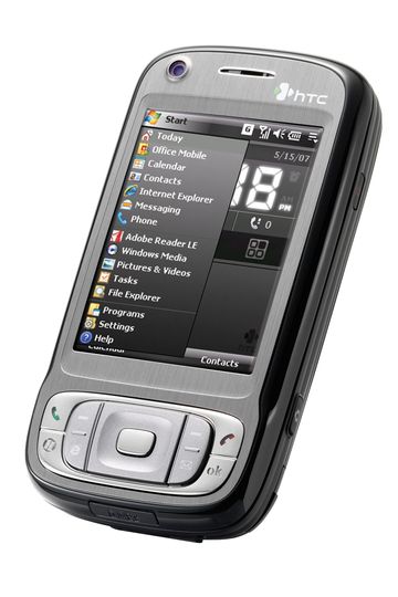 HTC TyTN II: seitlich rechts unten