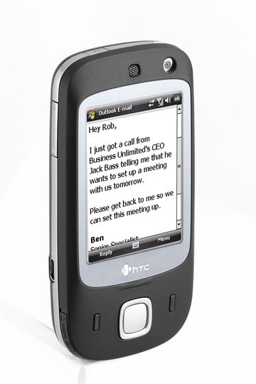 HTC Touch Dual: Seite