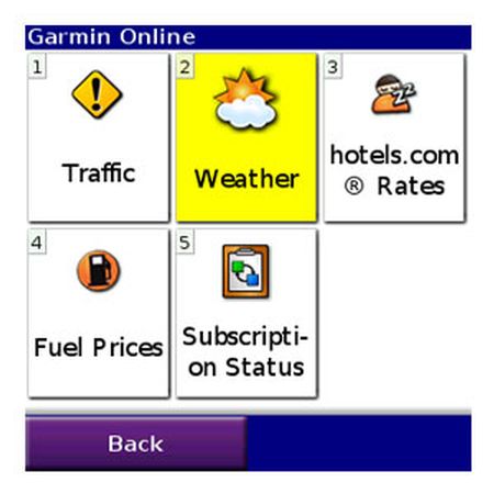 Garmin Mobile XT: Garmin Online