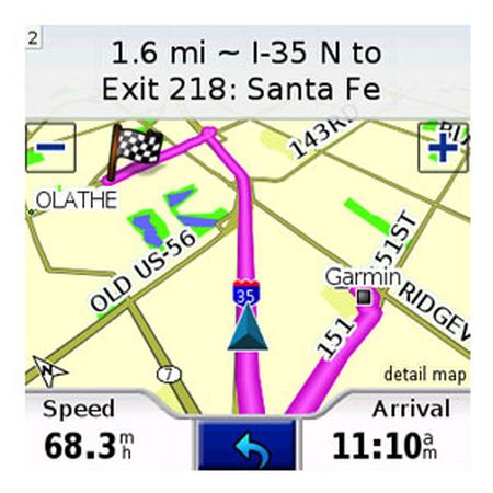 Garmin Mobile XT: Karte