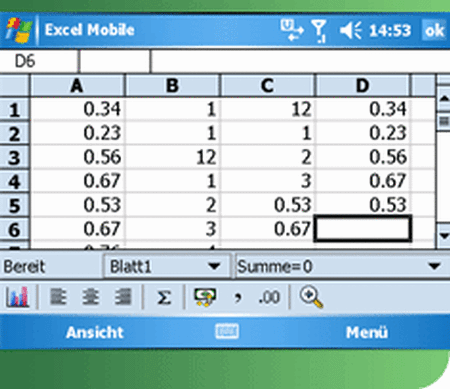 Excel Mobile