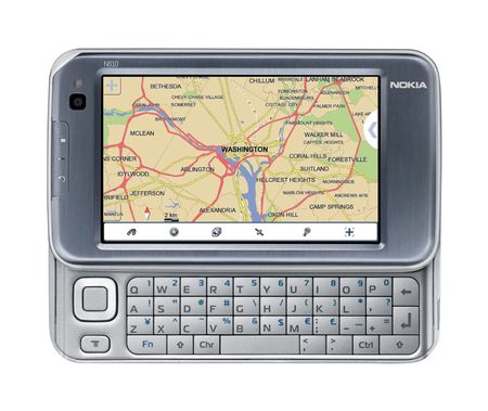 Nokia N810 Internet Tablet: Tastatur