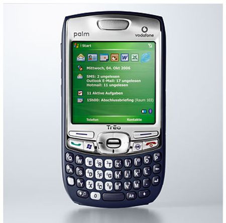 Palm Treo 750v: Heute-Ansicht