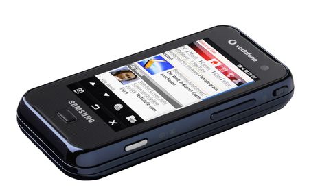 Samsung F700 Qbowl: Seitenansicht