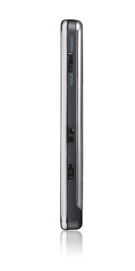 Samsung F490: Seitenansicht