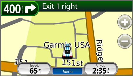 Garmin n�vifone: Screenshot Browser