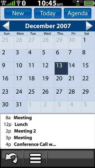 Garmin n�vifone: Kalender