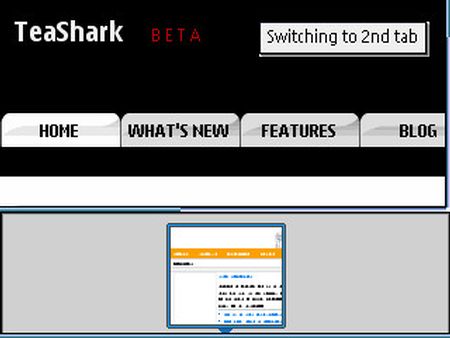 TeaShark: Tabs