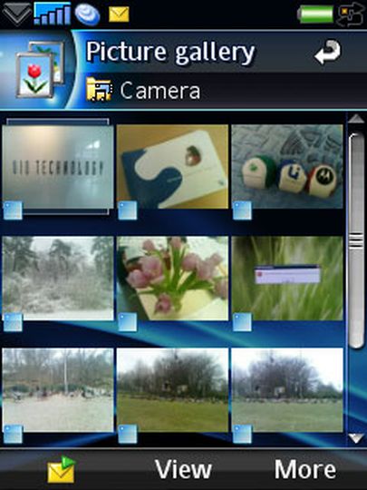 UIQ 3.3: Bildergalerie