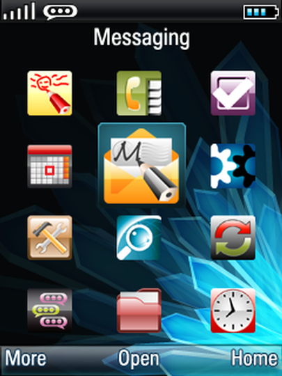 UIQ 3.2: Startbildschirm