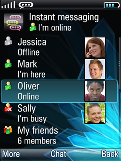 UIQ 3.2: Instant Messaging