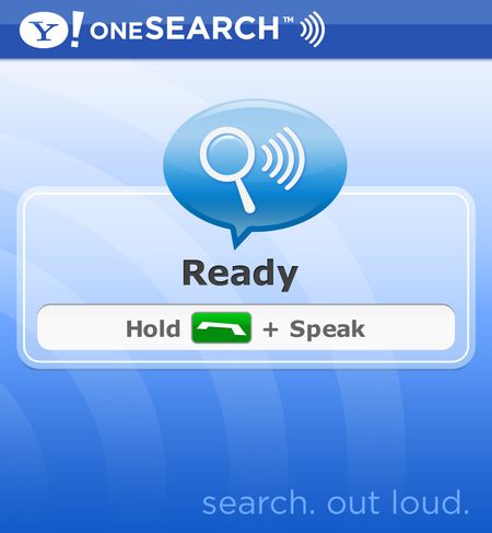 Yahoo oneSearch 2.0: Suchen per Sprache
