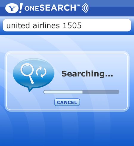 Yahoo oneSearch 2.0: Warten auf das Ergebnis