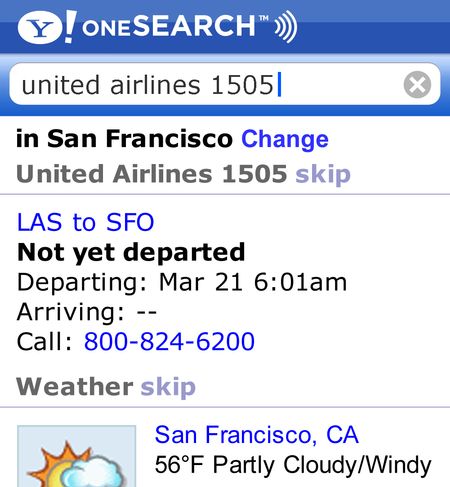 Yahoo oneSearch 2.0: Intelligente Suche