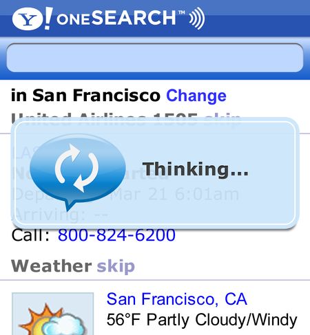Yahoo oneSearch 2.0: Sprachprofil