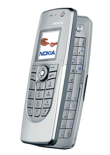 Nokia 9300 Communicator, ge�ffnet