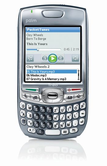 Palm Treo 680 mit PocketTunes