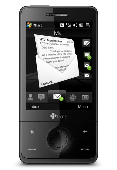HTC Touch Pro: geschlossen