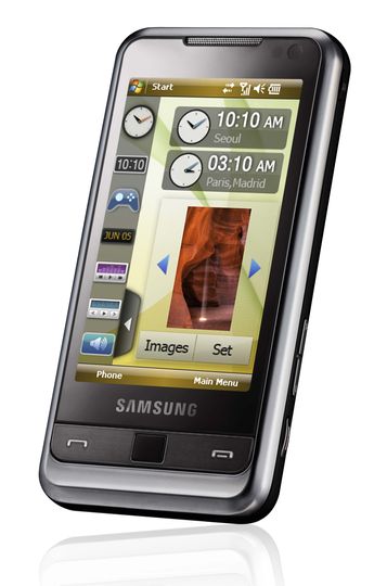 Samsung i900 Omnia: seitlich
