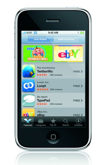 iPhone 3G mit App Store