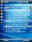 PocketBreeze, �bersicht Aufgaben