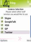 Fring, VoIP-Einstellungen