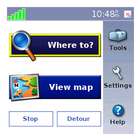 Garmin Mobile XT: Startmen�