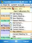 Agendus for Windows Mobile: Kartenfunktionen