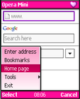 Opera Mini Pink Skin