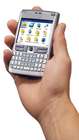 Nokia E61 in der Hand