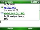 Windows Mobile 6.1: SMS-Gesprche