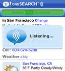 Yahoo oneSearch 2.0: Aufnahme
