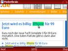 Opera Mini 4.1: Suche innerhalb einer Seite