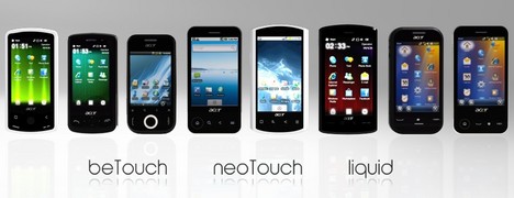 Die aktuellen Acer-Smartphones