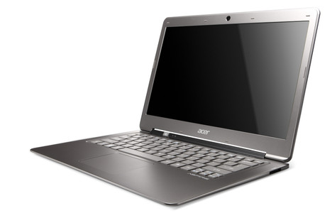 Das Acer Aspire S3 ist blo� 1,3 cm dick und wiegt nur 1,4 kg