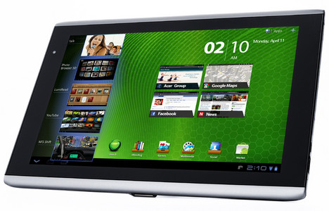 Das Acer Iconia A500 kostet genauso viel wie das Schwestermodell mit Windows 7