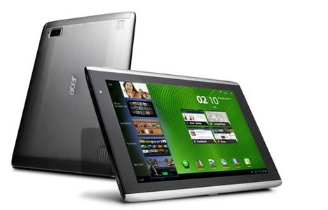 Das Acer Iconia Tab A501 hat ein UMTS-Modem, das A500 nicht