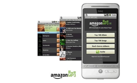 Amazon MP3-Store f�r Google Android