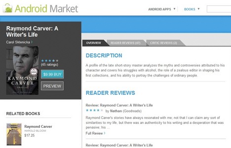 Der Android Market Books ist derzeit nur von den USA aus zu erreichen