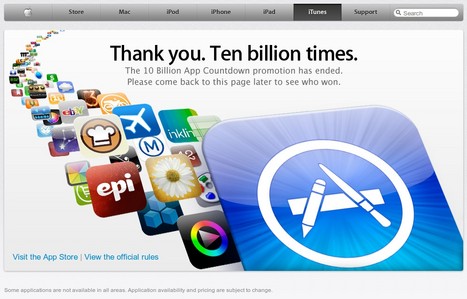 Countdown beendet: Aus dem Apple App Store wurden 10 Milliarden Anwendungen heruntergeladen