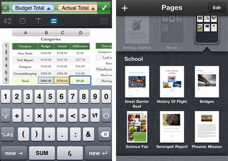 Apple iWork kommt jetzt auch aufs iPhone