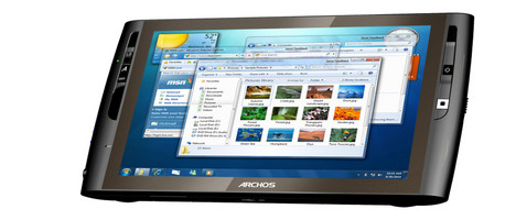 Archos 9: Kein Netbook, keine Tastatur, ein Tablet-PC mit Windows 7