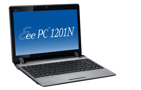 Das Asus Eee-PC 1201N hat eine Kaugummi-Tastatur